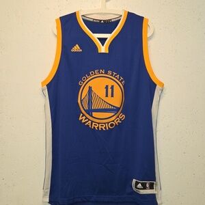Klay Thompson - Adidas Swingman - Golden State Warriors Blue Jersey (Large)